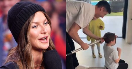 Anna Lewandowska prezentuje, jak Robert układa Klarze włosy nowym, CZYSTYM ODKURZACZEM