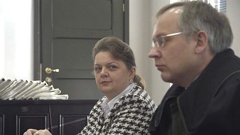 Posłanka Renata Beger z adwokatem