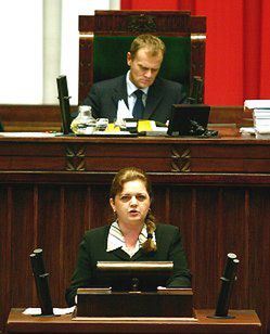 Renata Beger płaczliwym głosem zrzekła się immunitetu