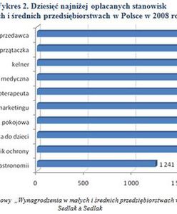 Najlepiej i najgorzej opłacani pracownicy małych i średnich firm