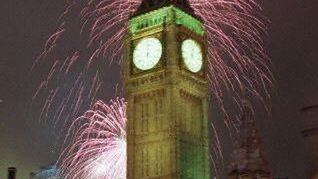 Londyński Big Ben w nocnym wydaniu