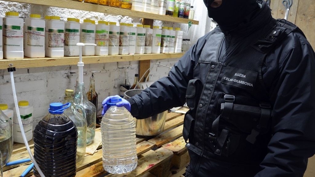 Bimbrownia na Podlasiu zlikwidowana.