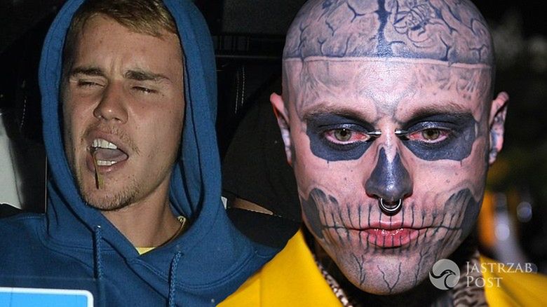 Justin Bieber zrobił sobie nowy tatuaż i wygląda jak Zombie Boy