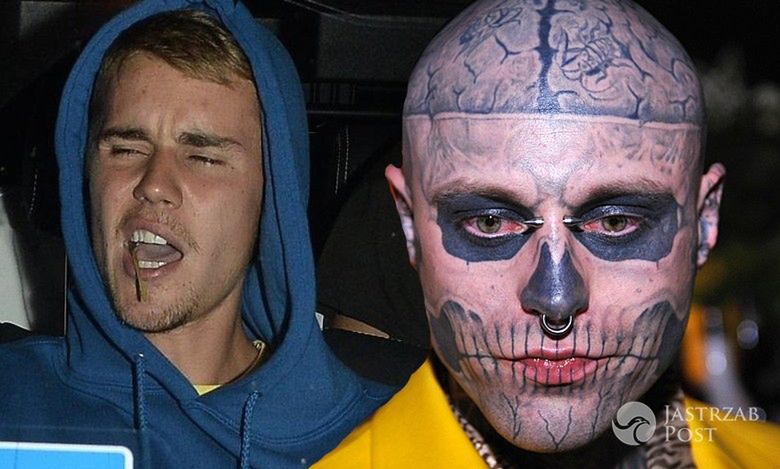Justin Bieber ma nowy tatuaż! Tym razem piosenkarz przesadził i wygląda prawie jak Zombie Boy! Nie cofnie już tych zmian!