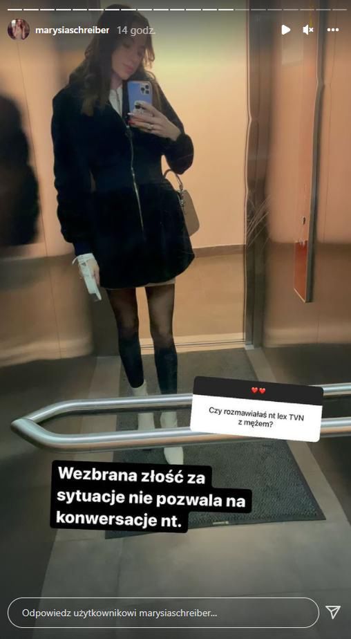 Marianna Schreiber o relacjach z mężem