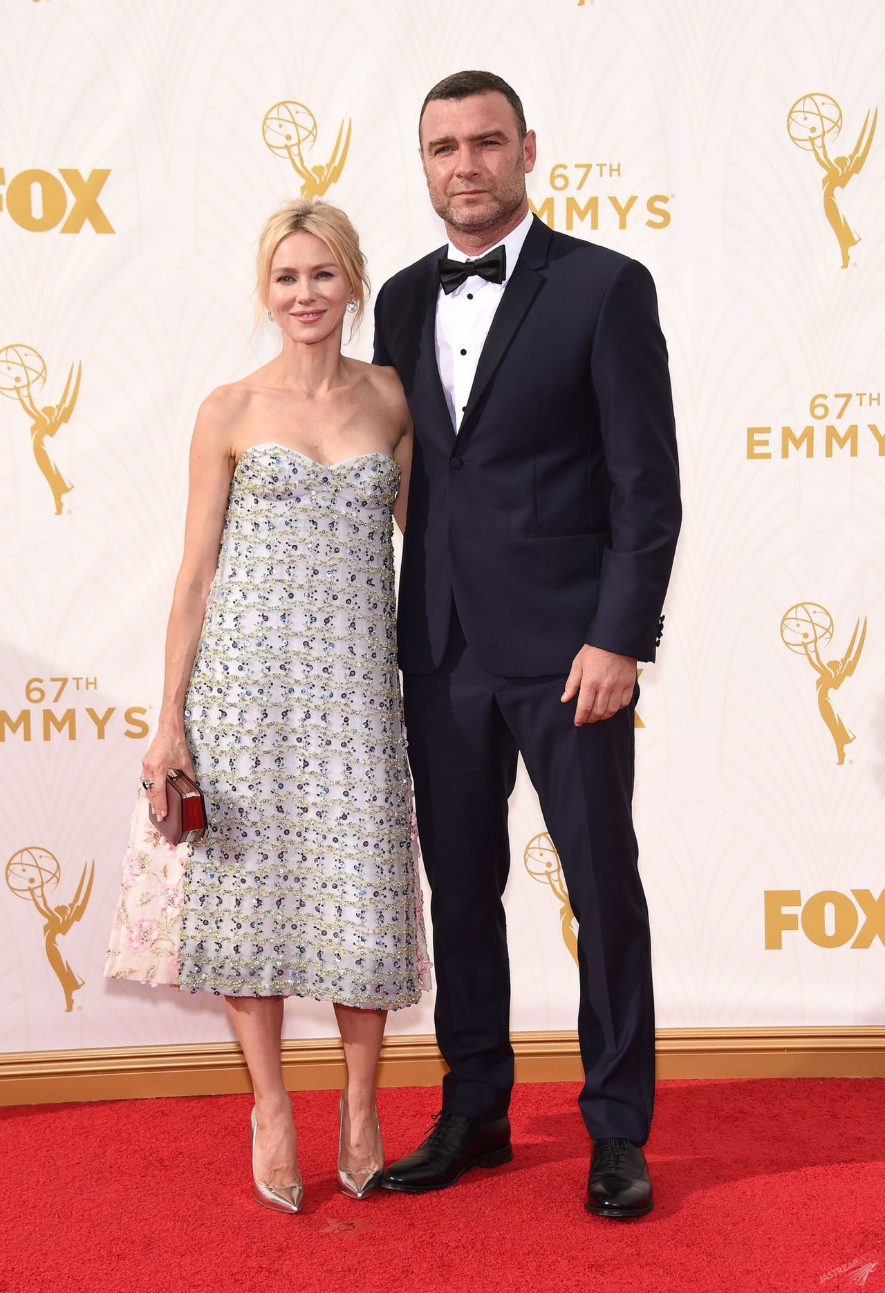 Naomi Watts i Liev Schreiber - Emmy 2015