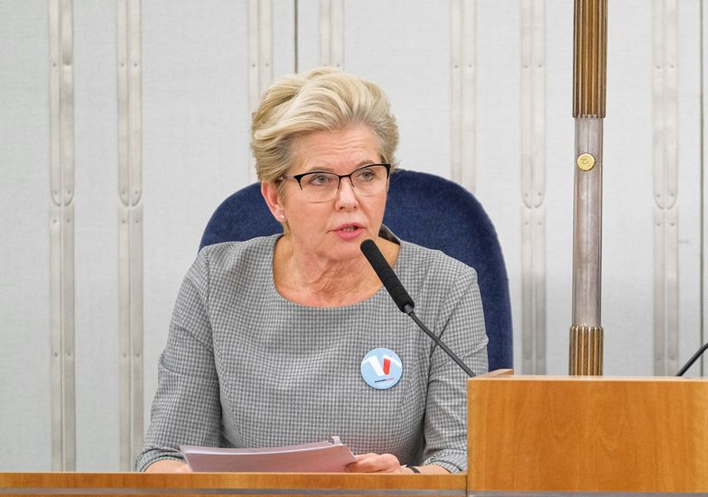 Senator Małecka-Libera, sprawozdawca specustawy koronawirusowej w Senacie