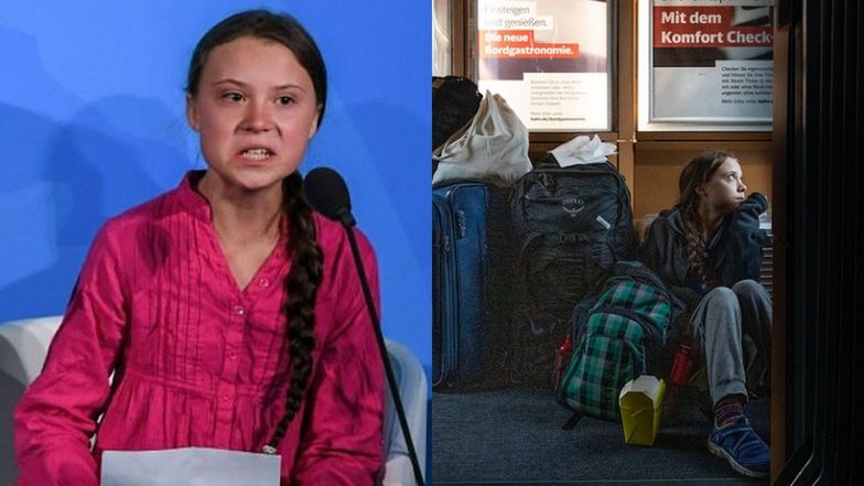 Greta Thunberg narzeka na zatłoczone pociągi. Niemieckie koleje odpowiadają i zarzucają jej KŁAMSTWO