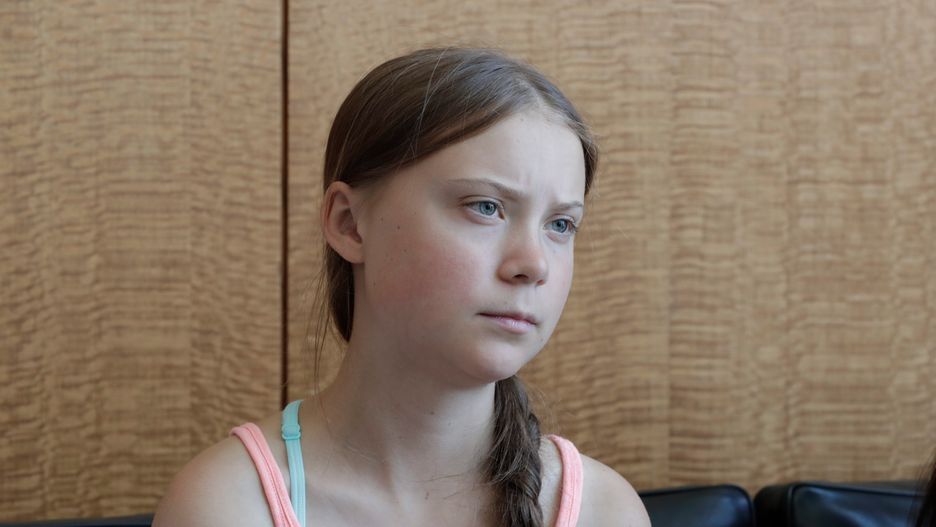 Greta Thunberg na czele protestu klimatycznego przed siedzibą ONZ