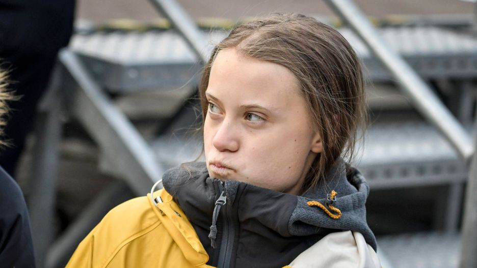 Greta Thunberg zaliczyła wpadkę