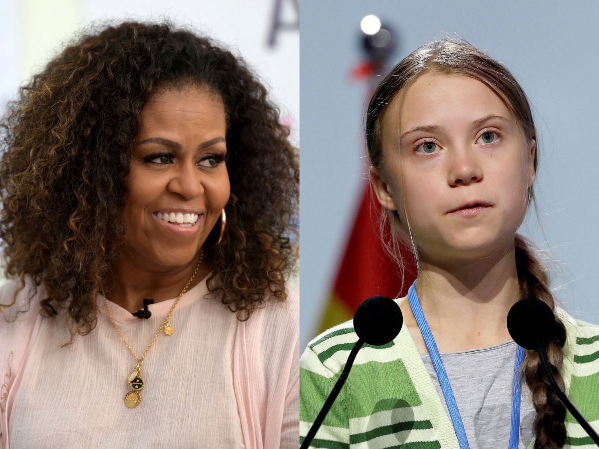 Michelle Obama wsparła Gretę Thunberg. "Ignoruj szyderców"