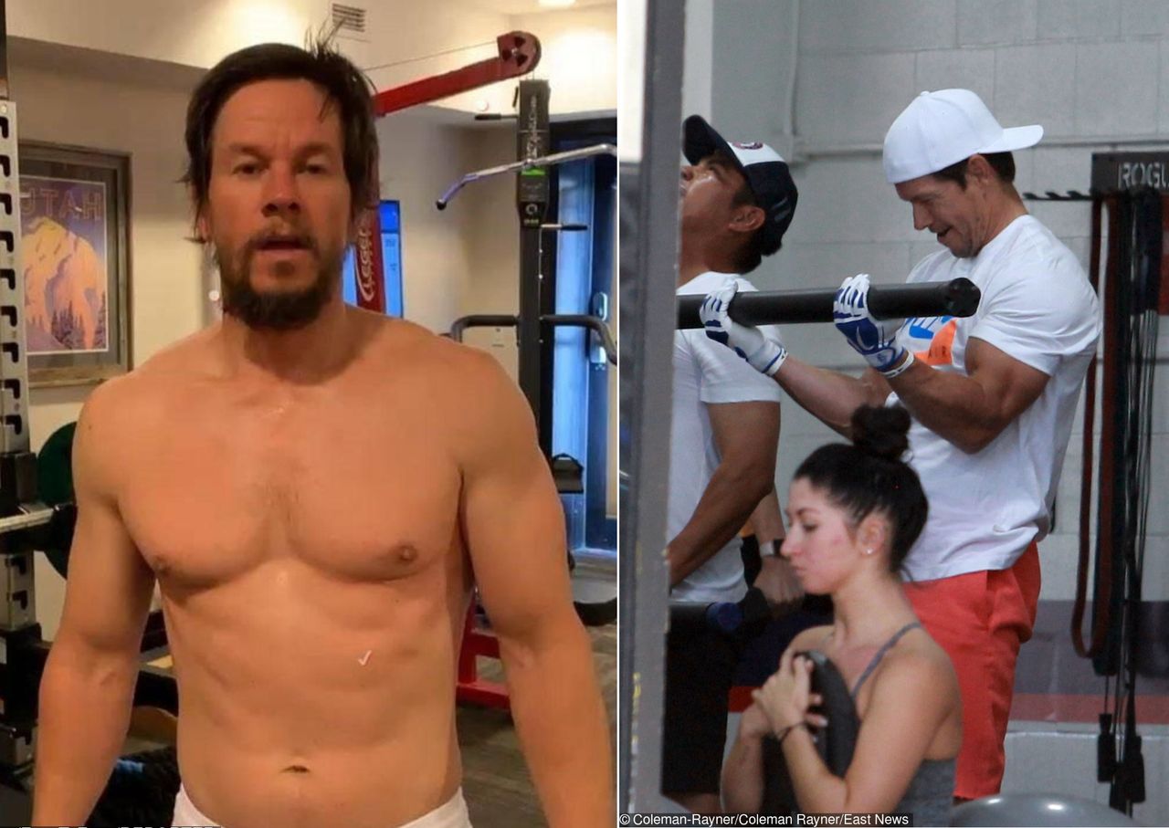 Mark Wahlberg na siłowni. Tak się wykuwa ciało z żelaza