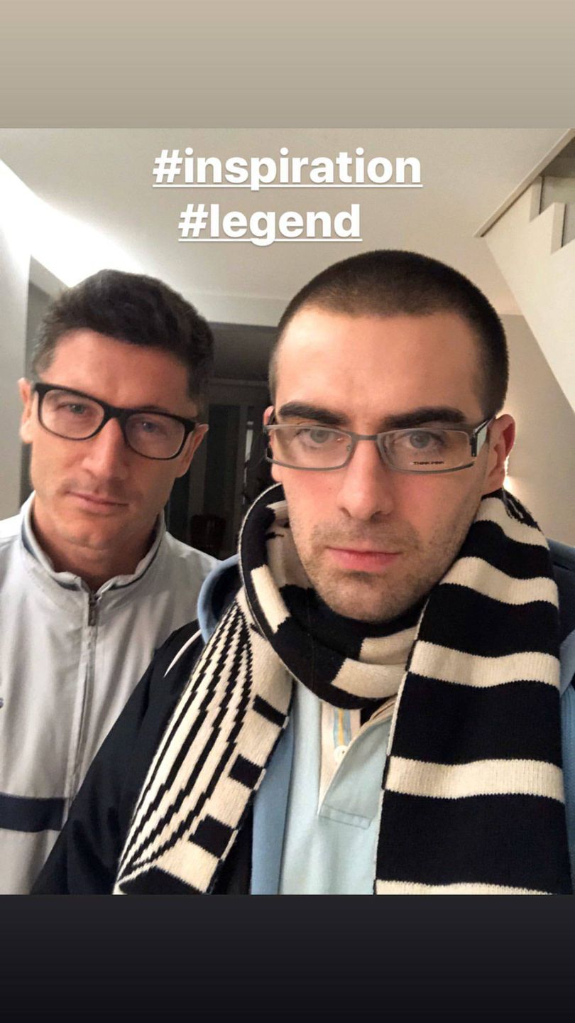 Quebonafide i Robert Lewandowski