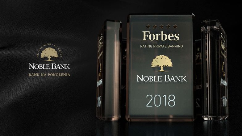 Getin Noble Bank ponownie na szczycie elitarnego grona 5* banków według miesięcznika Forbes