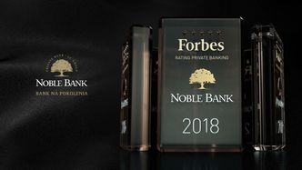 Getin Noble Bank ponownie na szczycie elitarnego grona 5* banków według miesięcznika Forbes