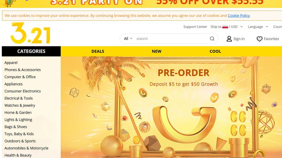 Gearbest.com: wyciek danych z chińskiego sklepu