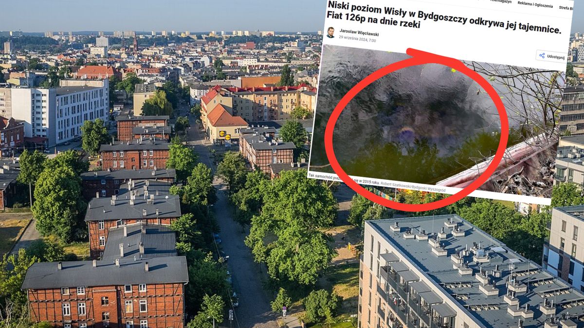 Znaleźli go na dnie rzeki