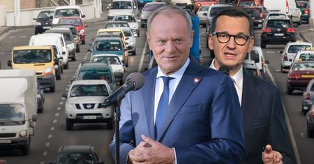 Opłat od aut spalinowych miało nie być, a nadal są. Tak tłumaczy się rząd