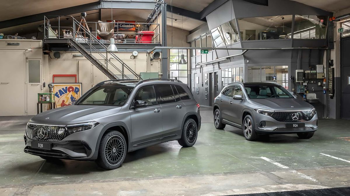 Mercedes EQB i EQA po liftingu