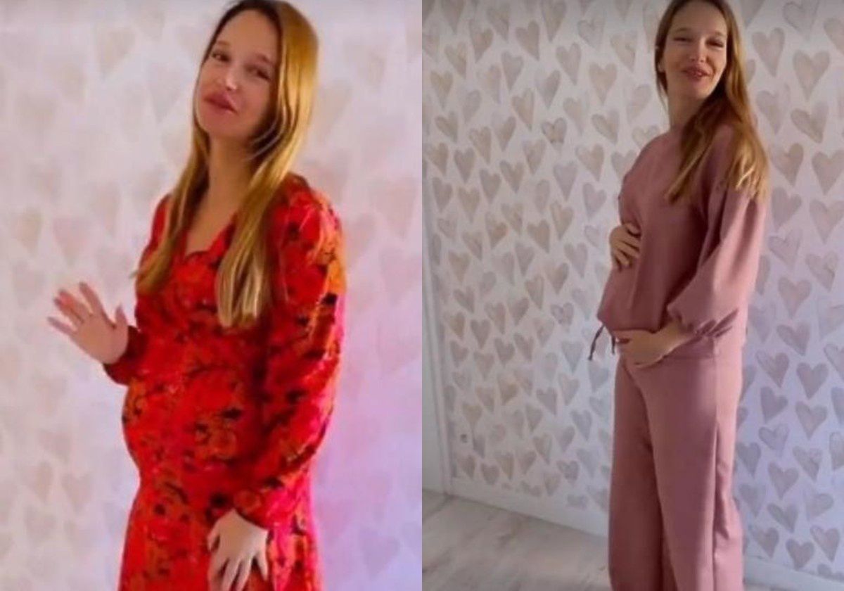 Marta Paszkin prezentuje modę ciążową