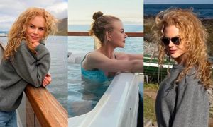 Nicole Kidman zachwyca NATURALNYMI lokami! Pokazała kadry z luksusowego urlopu na Islandii (ZDJĘCIA)