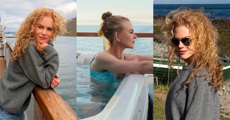 Nicole Kidman zachwyca NATURALNYMI lokami! Pokazała kadry z luksusowego urlopu na Islandii (ZDJĘCIA)