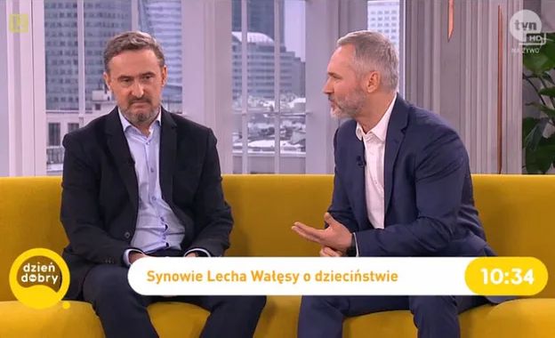 Spięcie synów Lecha Wałęsy w "Dzień dobry TVN"