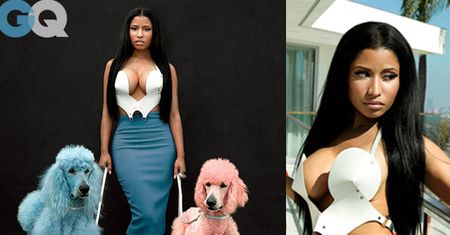 Minaj pozuje z PUDELKAMI!