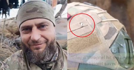 Ukrainiec wygrał ze śmiercią. Pokazał, co stało się z hełmem