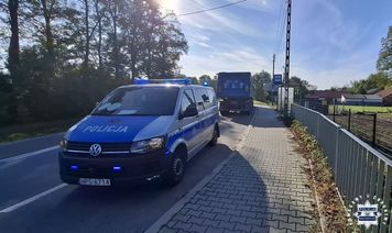 Kierowca ciężarówki miał 0,4 promila. Policja zatrzymała go w Niedziałkach