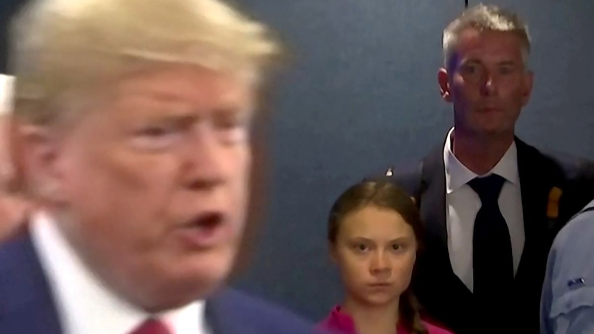 Greta Thunberg zwróciła się do Donalda Trumpa