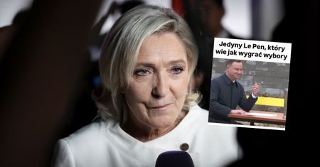 "Jedyny Le Pen". Polacy drwią po wyborach we Francji