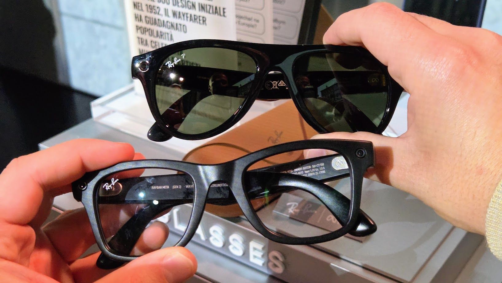 Okulary Ray-Ban Meta są dostępne w różnych wzorach
