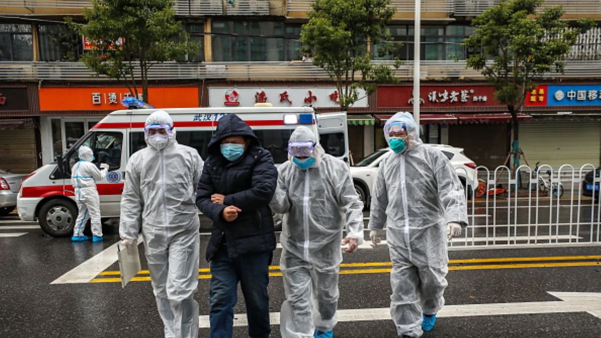 Wuhan w środkowych Chinach 