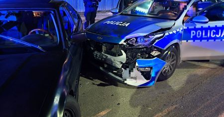 Policjant poświęcił radiowóz. Tylko tak mógł zatrzymać 20-latka