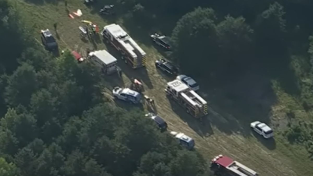 Akcja ratunkowa po katastrofie lotniczej w New Jersey