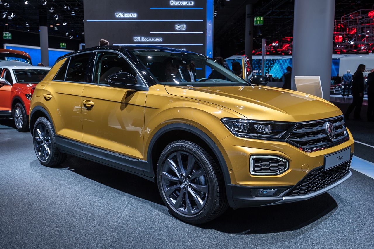 Złoty T-Roc Inspirowany Arteonem?