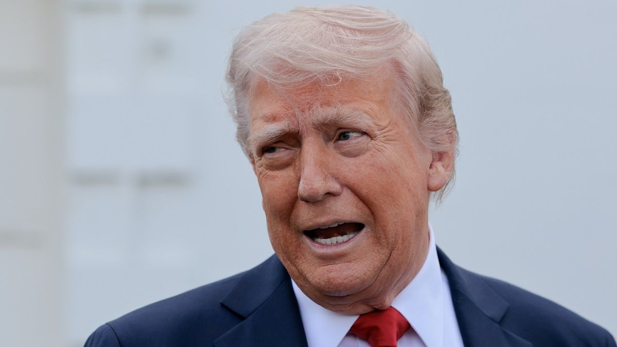 Niskie poparcie dla Donalda Trumpa.