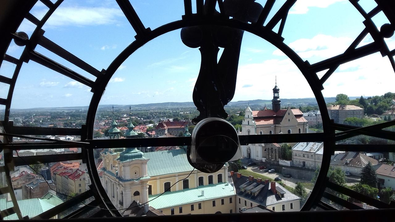 Panorama Przemyśla widziana z dzwonnicy 