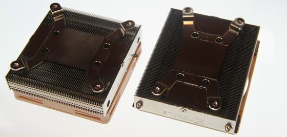 Noctka cooler Low Profile prototyp zdjęcie stopa