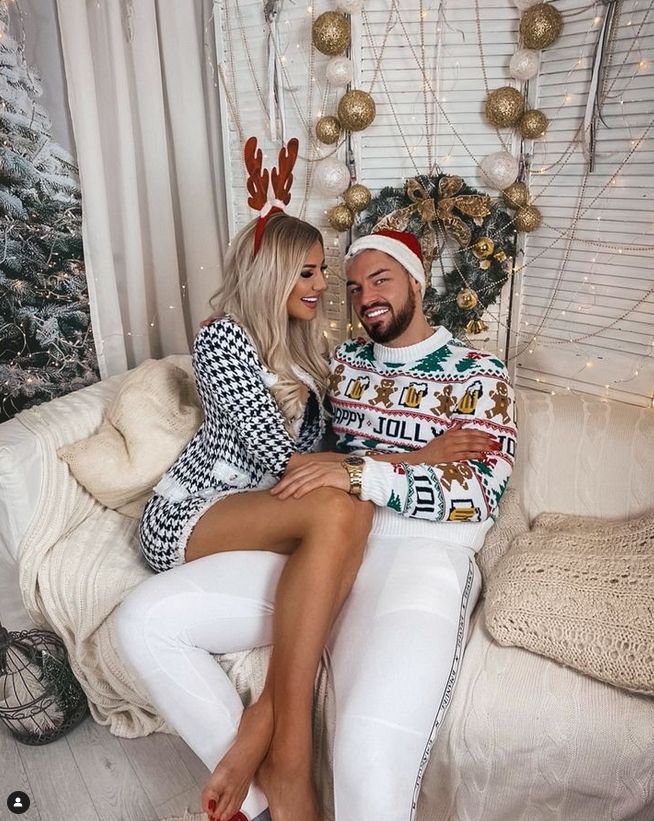 Magdalena Lubacz z narzeczonym