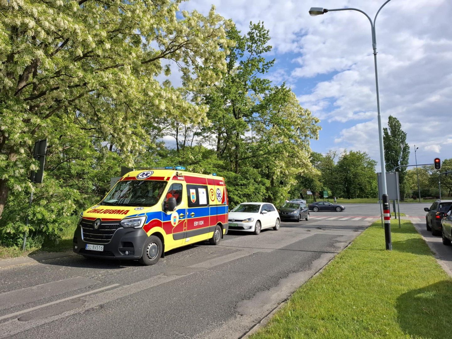 Potrącenie na hulajnodze