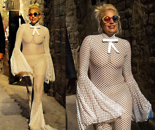 Lady Gaga w stroju "syreny"...