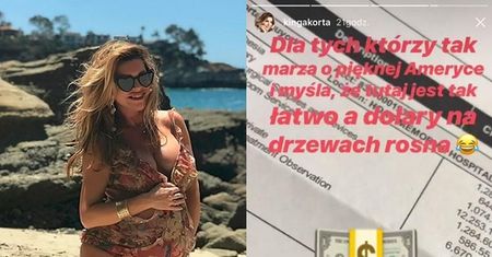 Kinga Korta zapłaciła 90 TYSIĘCY za poród! Pochwaliła się rachunkiem na Instagramie...