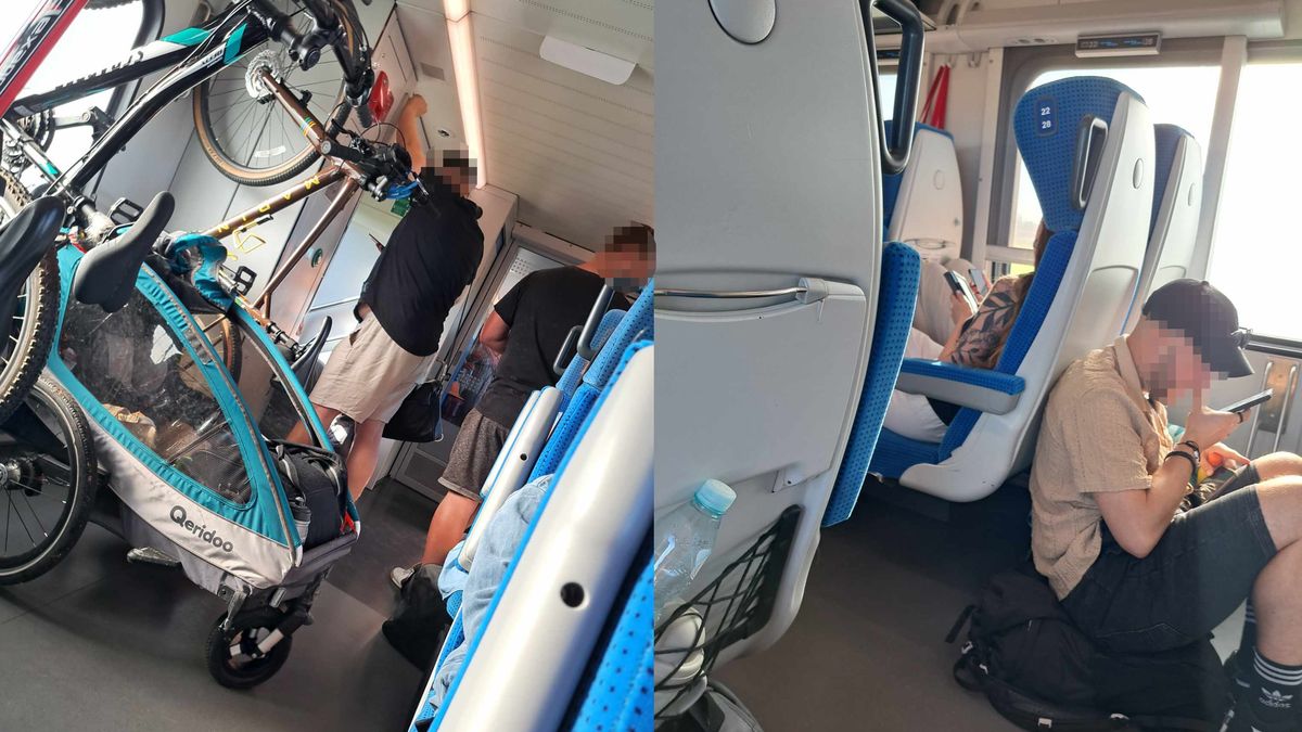 Pasażerowie siedzieli na podłodze. Uważają, że PKP podstawiło za krótkie składy