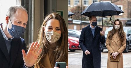Kate Middleton i książę William próbują ratować wizerunek rodziny królewskiej podczas spotkania z ratownikami (ZDJĘCIA)