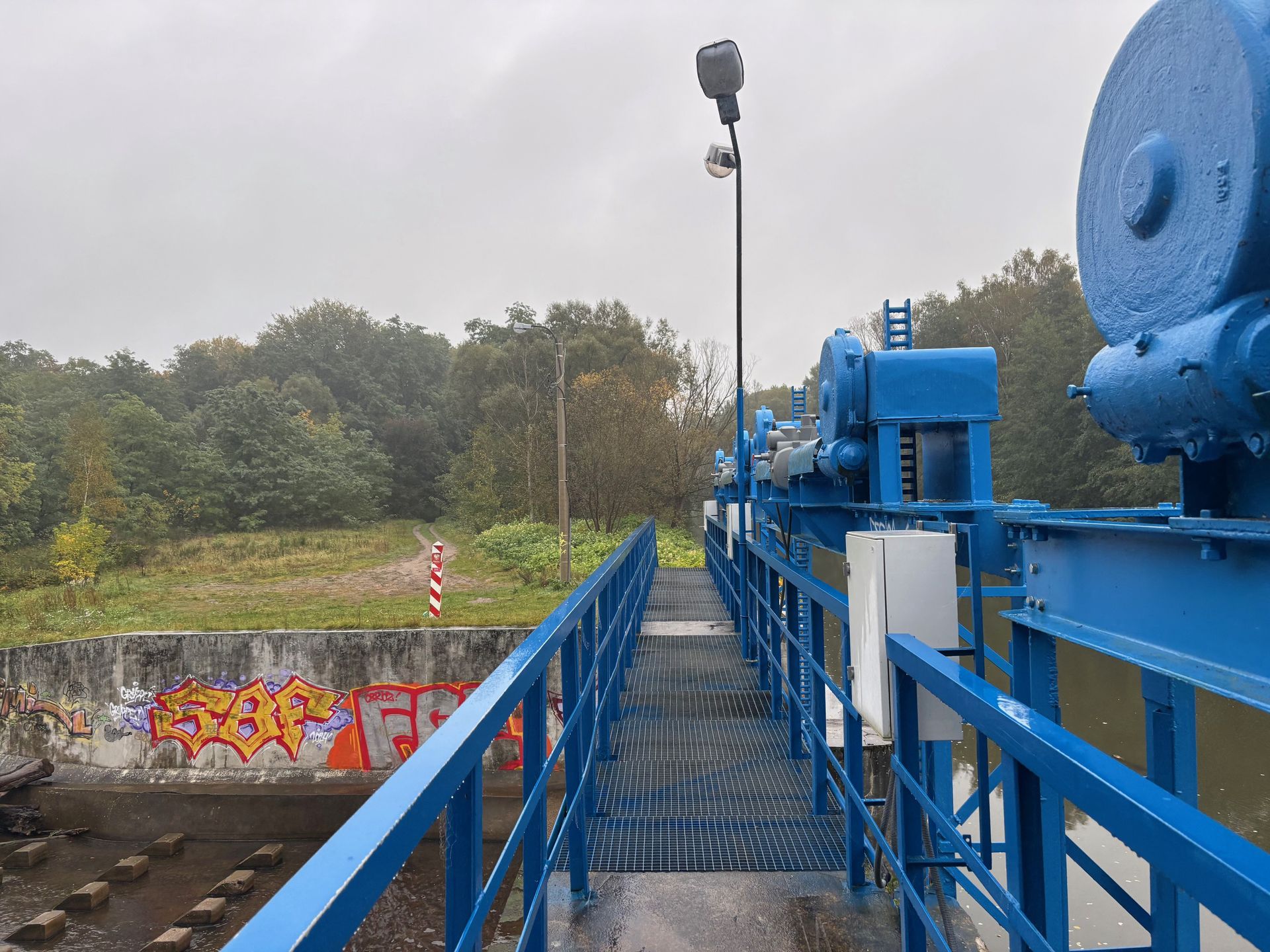 Granica polsko-niemiecka w rejonie Forst