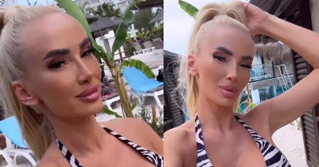 ODCHUDZONA o 20 kilogramów Izabela Macudzińska chwali się sylwetką w skąpym bikini (ZDJĘCIA)