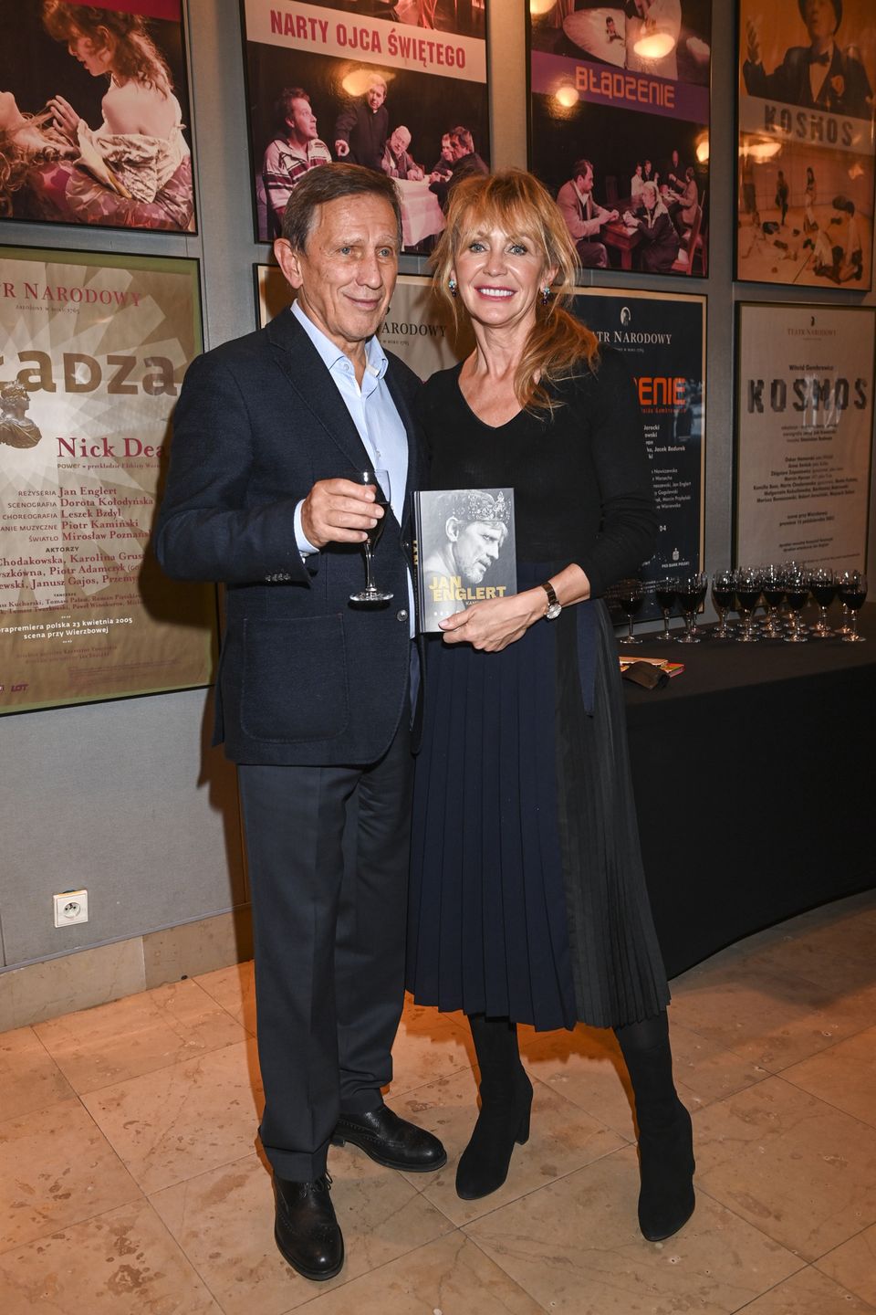 Jan Englert i Beata Ścibakówna
