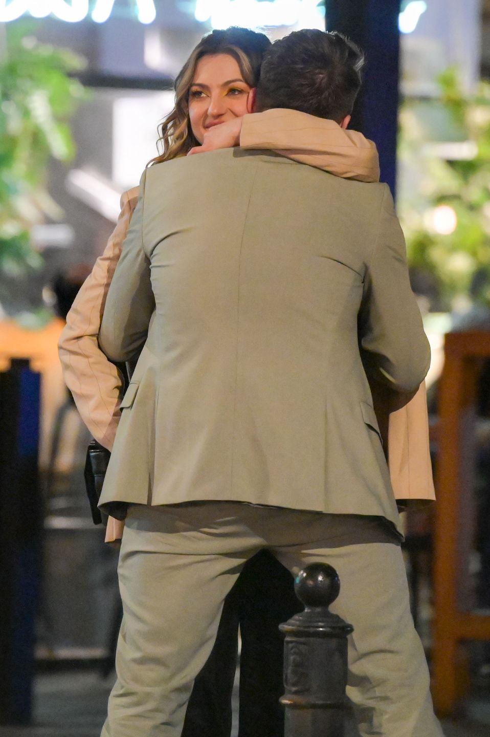 Tomasz Barański na randce z Izabelą Skierską